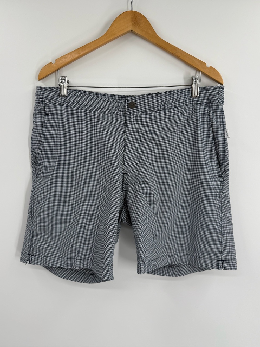 Onia The Calder Swim Trunk | Navy Check | 33